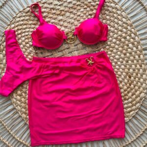Conjunto biquíni + sainha